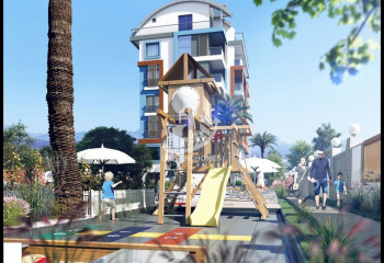 Квартира 1+1 в Газипаше, Турция | STE-48726