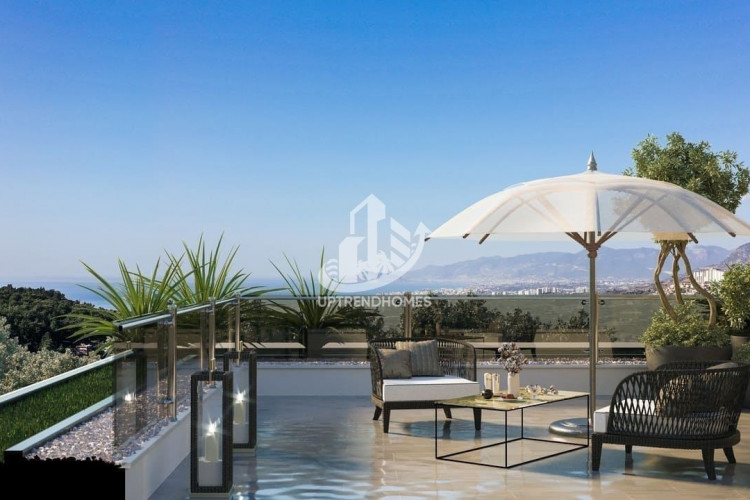 Вилла 4+1 в Каргыджаке, Алания, Турция | STE-48786