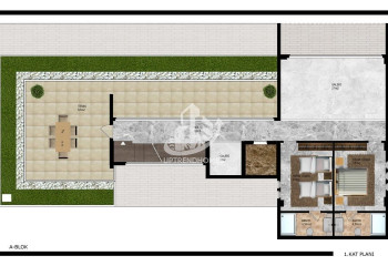 Вилла 4+1 в Каргыджаке, Алания, Турция | STE-48786
