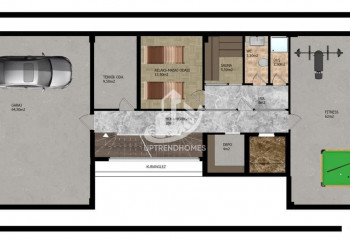 Вилла 4+1 в Каргыджаке, Алания, Турция | STE-48786