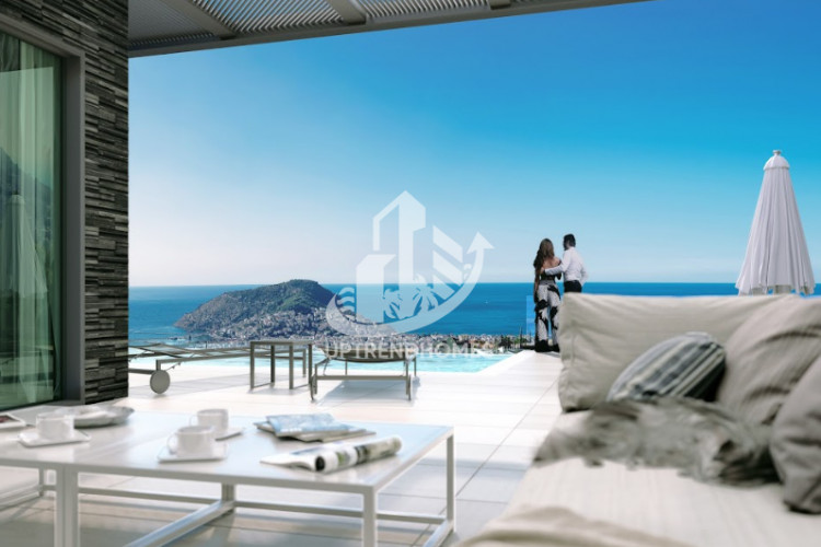 Вилла 4+1 в Алании, Турция | PTE-48823