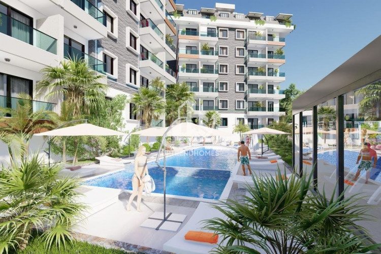 Квартира 1+1 в Газипаше, Турция | SBB-49036