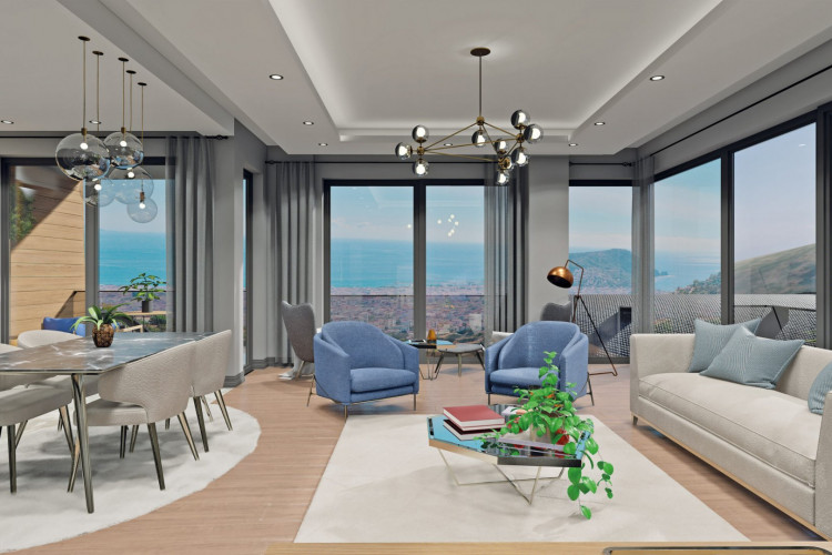 Квартира 4+1 в Бекташе, Алания, Турция | PTE-49113