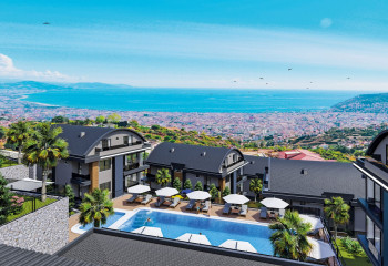 Квартира 4+1 в Бекташе, Алания, Турция | PTE-49113