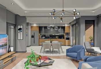 Квартира 4+1 в Бекташе, Алания, Турция | PTE-49113