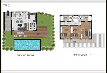 Вилла 4+1 в Алании, Турция | PBB-49134