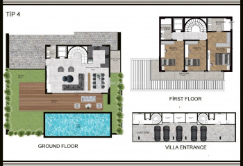 Вилла 4+1 в Алании, Турция | PBB-49134