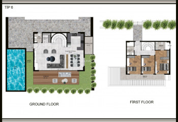 Вилла 4+1 в Алании, Турция | PBB-49134