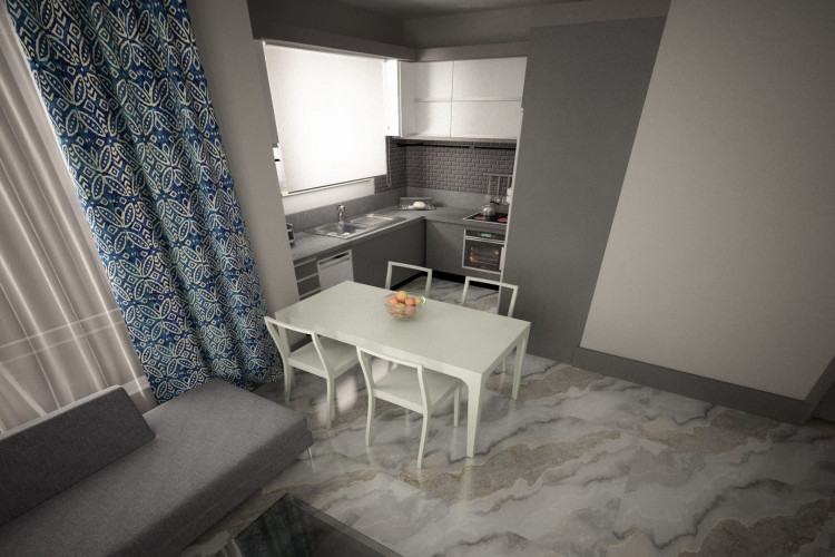Квартира 1+1 в Алании, Турция | PTE-49202