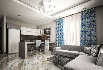 Квартира 1+1 в Алании, Турция | PTE-49202