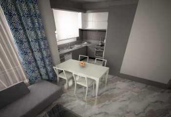 Квартира 1+1 в Алании, Турция