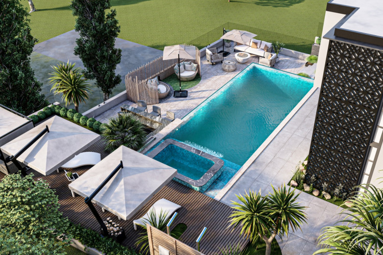 Вилла 5+1 в Каргыджаке, Алания, Турция | STE-49418