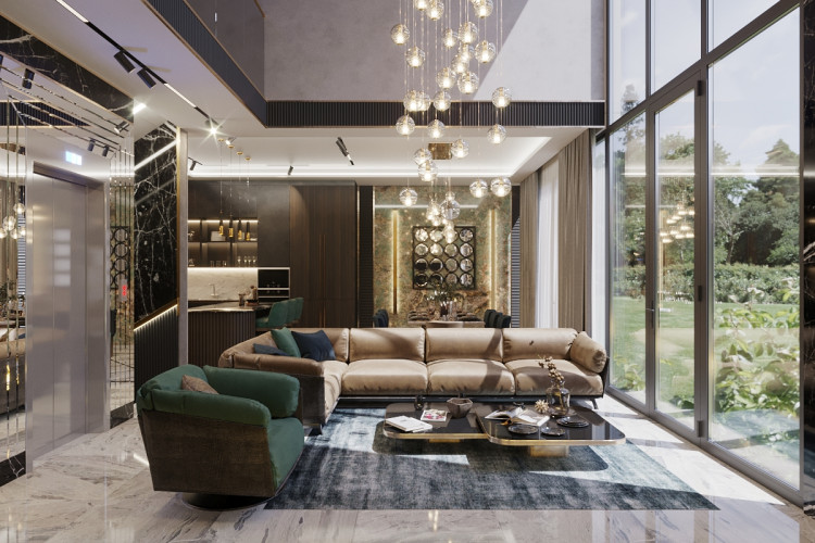 Вилла 5+1 в Каргыджаке, Алания, Турция | STE-49418