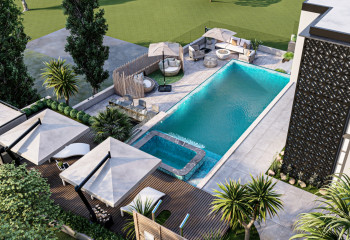 Вилла 5+1 в Каргыджаке, Алания, Турция | STE-49418