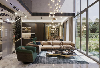 Вилла 5+1 в Каргыджаке, Алания, Турция | STE-49418