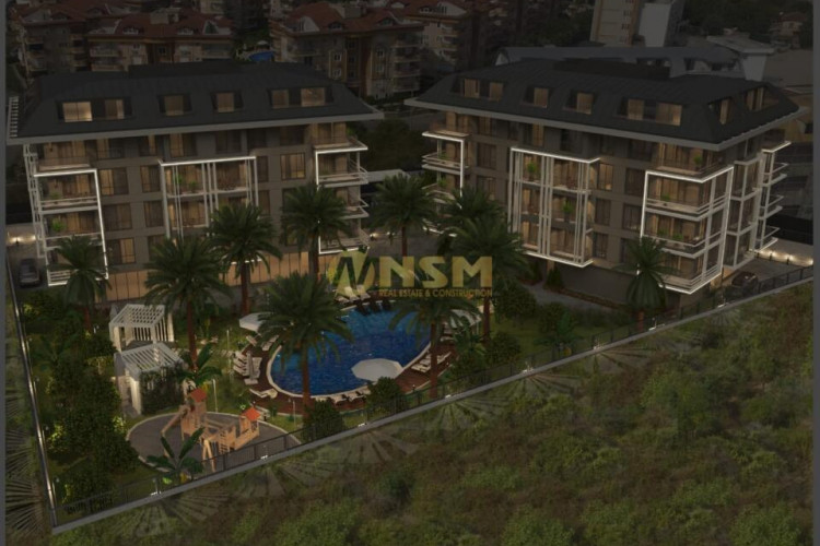 Квартира 1+1 в Алании, Турция | PTE-49491