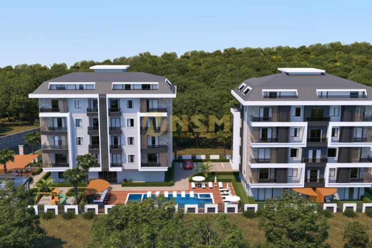 Квартира 1+1 в Алании, Турция | PTE-49521