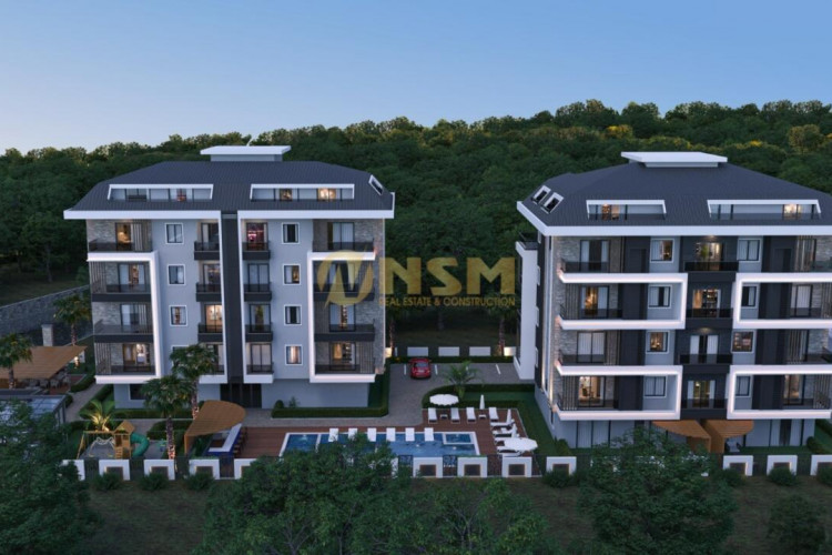 Квартира 1+1 в Алании, Турция | PTE-49521