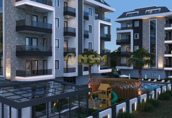 Квартира 1+1 в Алании, Турция | PTE-49521