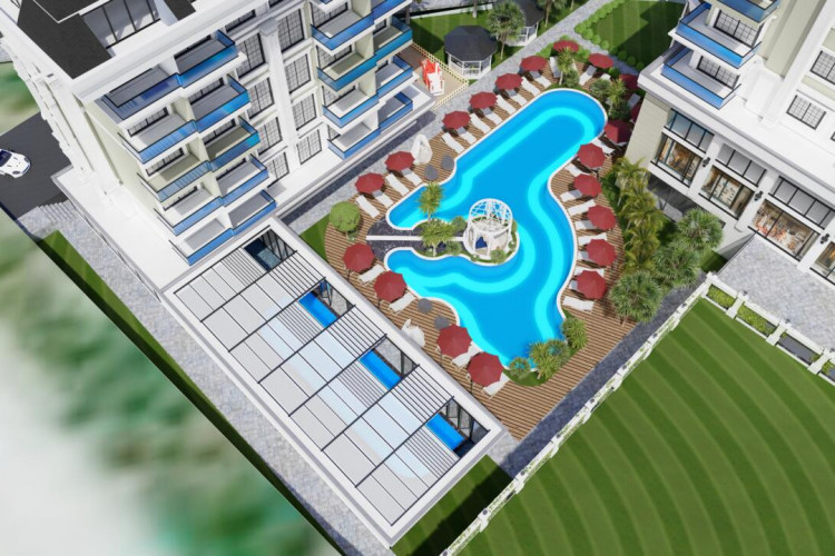 Квартира 1+1 в Алании, Турция | SBB-49599