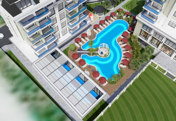 Квартира 1+1 в Алании, Турция | SBB-49599