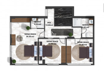 Вилла 5+1 в Алании, Турция | PBB-49717