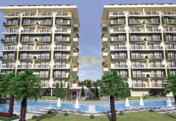 Квартира 1+1 в Алании, Турция