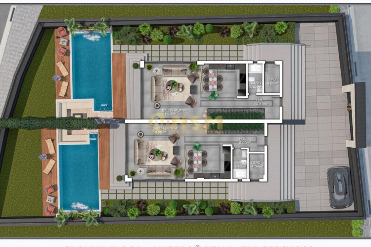 Квартира 3+1 в Алании, Турция | PKK-49633