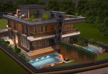 Квартира 3+1 в Алании, Турция