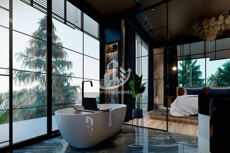 Вилла 4+1 в Каргыджаке, Алания, Турция | STE-49906