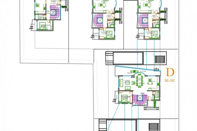 Вилла 4+1 в Каргыджаке, Алания, Турция | STE-49906