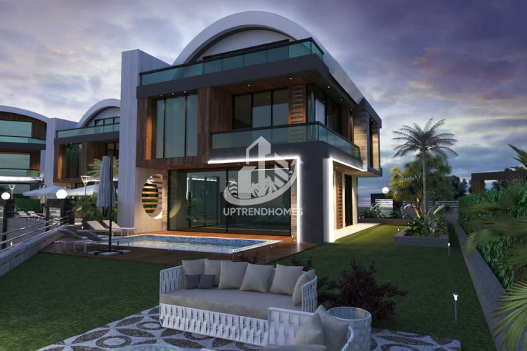 Вилла 3+1 в Каргыджаке, Алания, Турция | PTE-50062