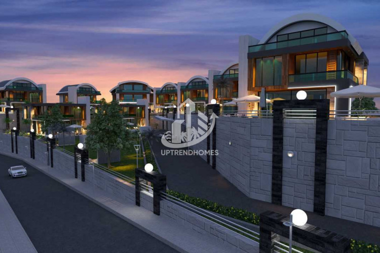 Вилла 3+1 в Каргыджаке, Алания, Турция | PTE-50062