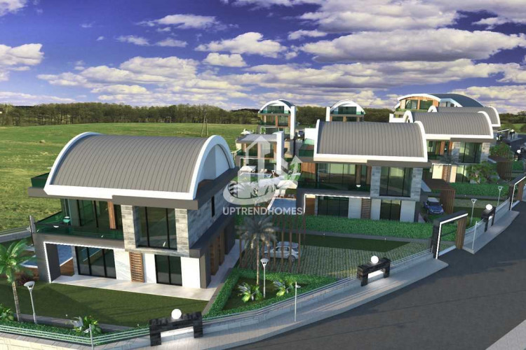 Вилла 3+1 в Каргыджаке, Алания, Турция | PTE-50062