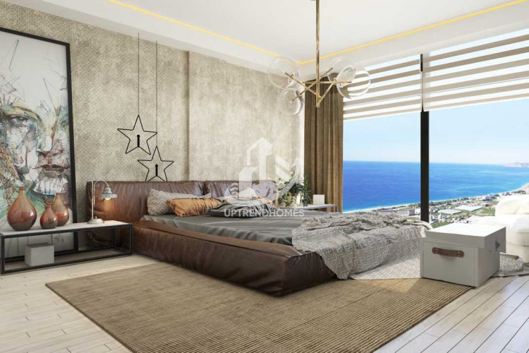 Вилла 3+1 в Каргыджаке, Алания, Турция | PTE-50062