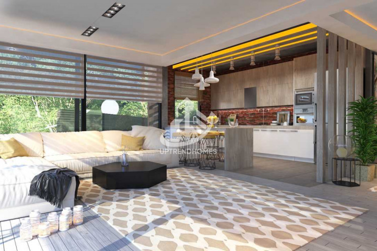 Вилла 3+1 в Каргыджаке, Алания, Турция | PTE-50062