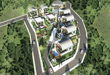 Вилла 3+1 в Каргыджаке, Алания, Турция | PTE-50062