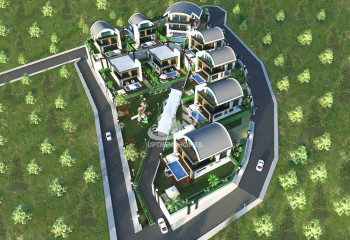 Вилла 3+1 в Каргыджаке, Алания, Турция | PTE-50062