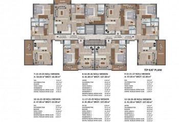 Квартира 1+1 в Газипаше, Турция | STE-50581