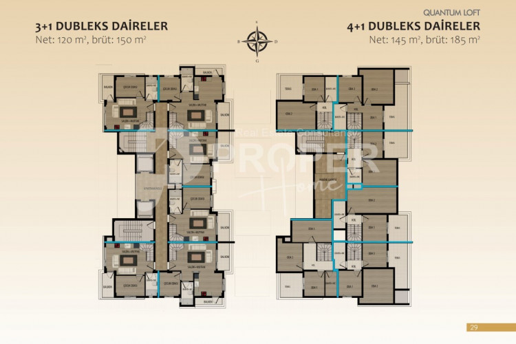 Квартира 5+1 в Алтынташе, Анталия, Турция | PBB-51049