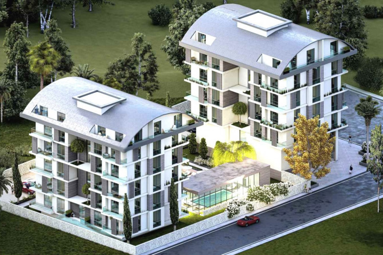 Квартира 1+1 в Каргыджаке, Алания, Турция | STE-51205