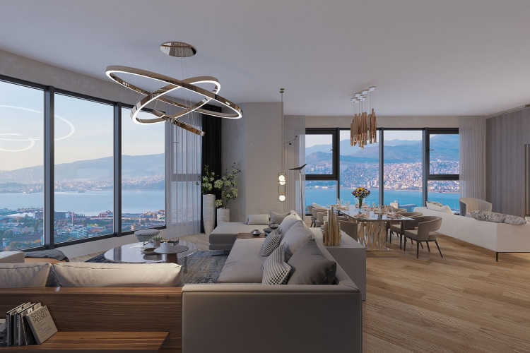 Пентхаус 5+1 в Измире, Турция | STE-51269