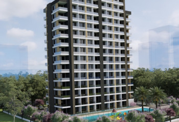 Квартира 1+1 в Мерсине, Турция | PTE-51340