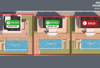 Вилла 4+1 в Фетхие, Турция | STE-51398