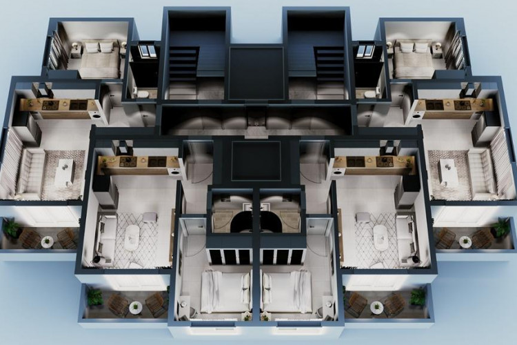 Квартира 1+1 в Мерсине, Турция | PTE-51406