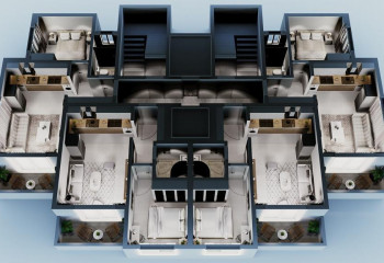 Квартира 1+1 в Мерсине, Турция | PTE-51406