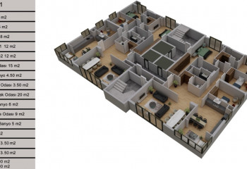 Квартира 5+1 в Мерсине, Турция | PBB-51409