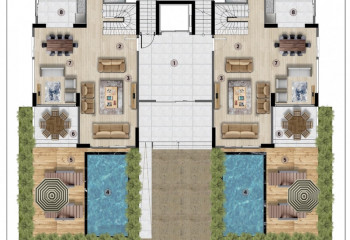 Квартира 6+1 в Мерсине, Турция | PTE-51471