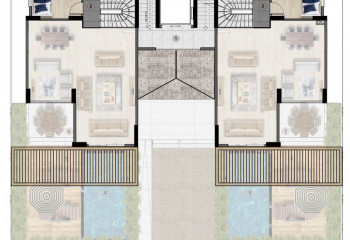 Квартира 6+1 в Мерсине, Турция | PTE-51471