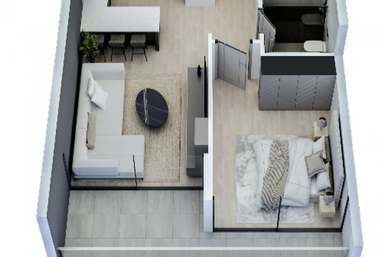 Квартира 1+1 в Мерсине, Турция | PBB-51507